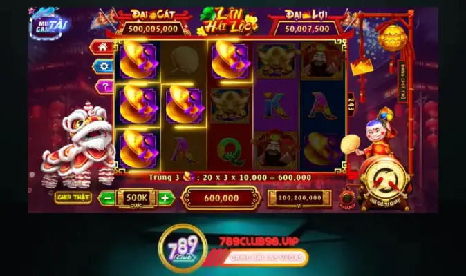 Hướng dẫn cách chinh phục game nổ hũ Lân Hái Lộc 789Club