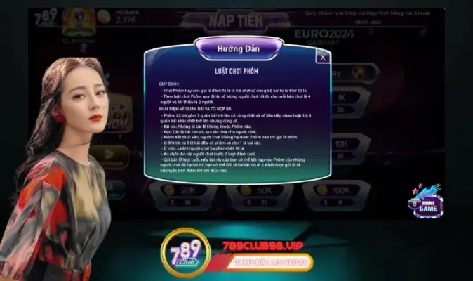 Hướng dẫn chinh phục game Phỏm tại 789Club