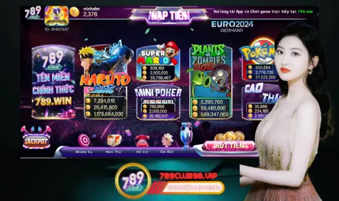 Tải nổ hũ đổi thưởng 789Club ngay để chơi trên app mượt mà