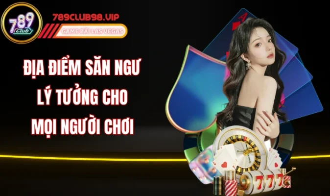 Địa điểm săn ngư lý tưởng cho mọi người chơi